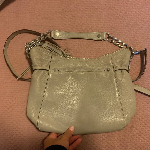 Michael Kors Grey Leather Bag - Picture 2 of 7